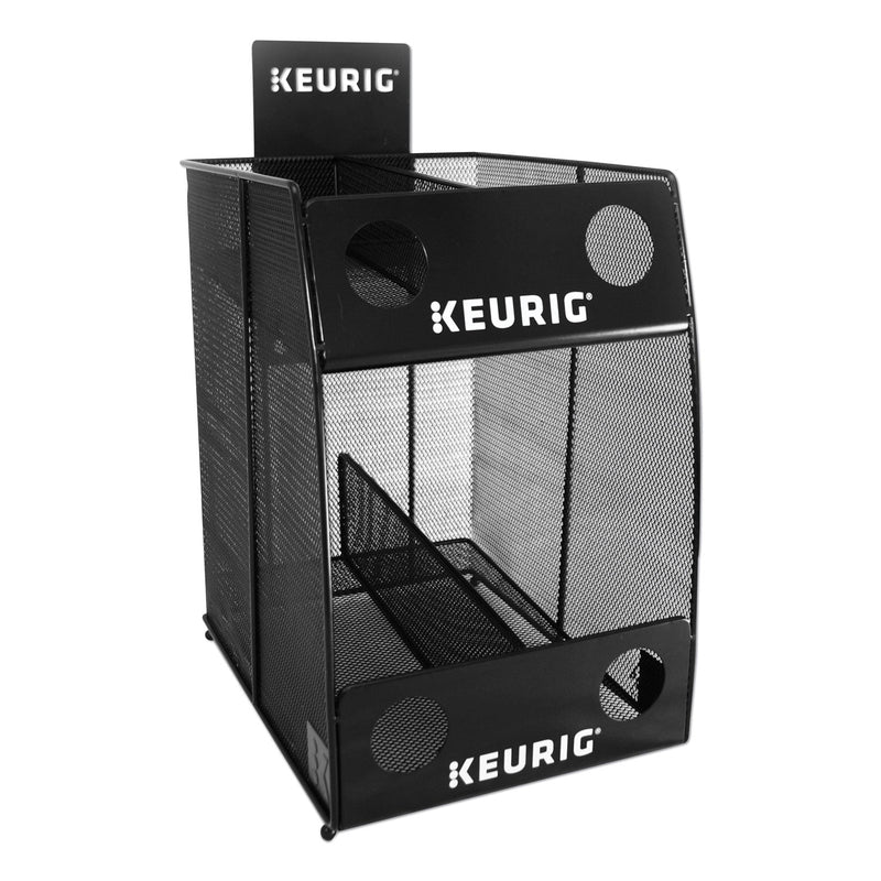 Keurig® K-Cup Pod Wire Mesh Display Rack 4-Sleeve, 11 x 14 x 15.4, Black (GMT7582) Each