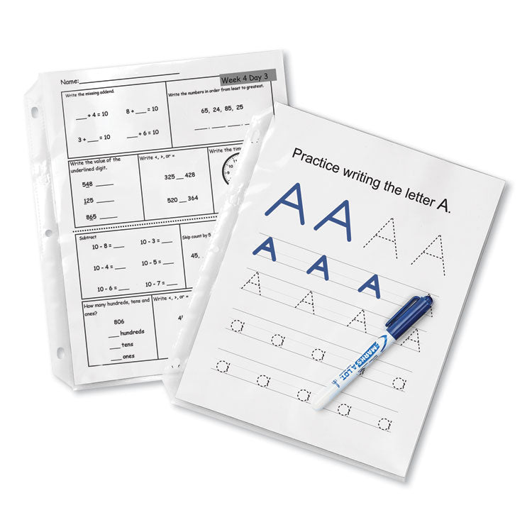 Avery® Top-Load Poly Sheet Protectors, Super Heavy Gauge, Letter, Nonglare, 50/Box (AVE74131) 1 Case of 50