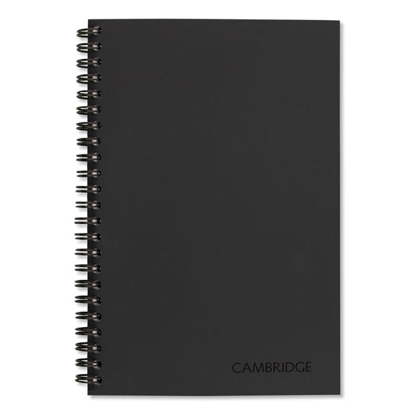 Cambridge® Wirebound Guided QuickNotes Notebook, 1-Subject, List-Management Format, Dark Gray Cover, (80) 8 x 5 Sheets (MEA06096) Each