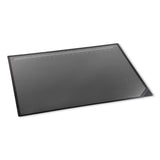 Artistic® Lift-Top Pad Desktop Organizer, with Clear Overlay, 31 x 20, Black (AOP41200S) Each