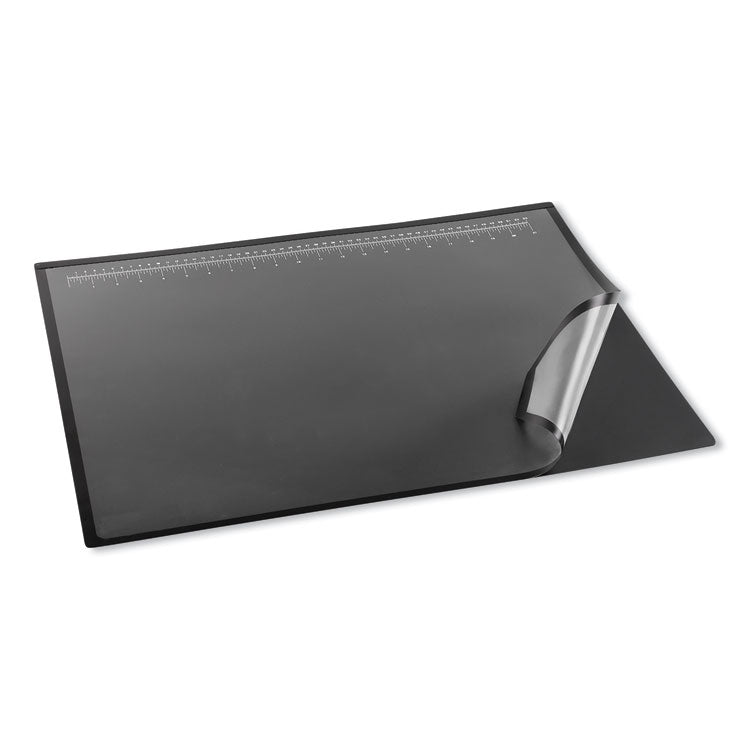 Artistic® Lift-Top Pad Desktop Organizer, with Clear Overlay, 22 x 17, Black (AOP41700S) Each