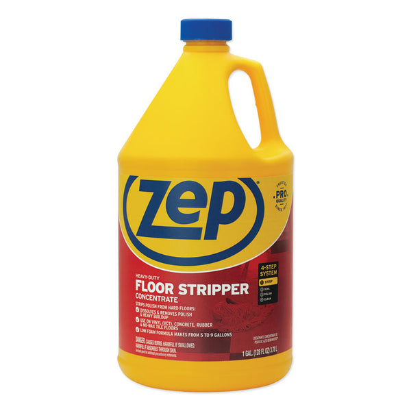 Zep Commercial® Floor Stripper, Unscented, 1 gal, 4/Carton (ZPEZULFFS128CT) Case of 4