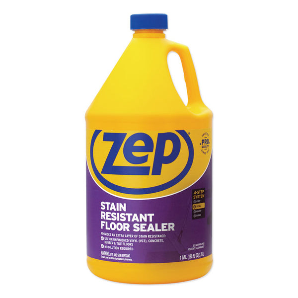 Zep Commercial® Stain Resistant Floor Sealer, 1 gal Bottle (ZPEZUFSLR128EA) Each