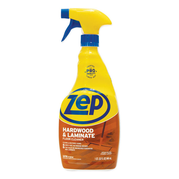 Zep Commercial® Hardwood and Laminate Cleaner, 32 oz Spray Bottle (ZPEZUHLF32EA) Each