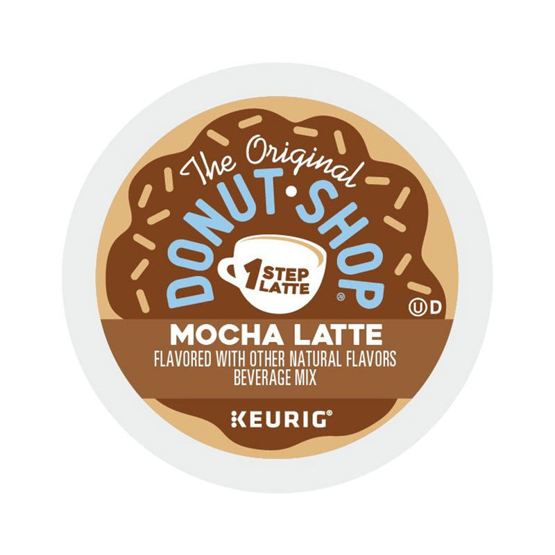 The Original Donut Shop® Mocha One Step Latte, Vanilla, 20/Box (DIE8179) Box of 20