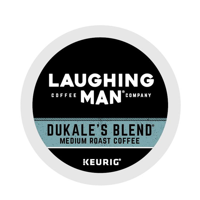 Laughing Man® Coffee Company Dukale's Blend K-Cup Pods, 22/Box (GMT8338) Box of 22