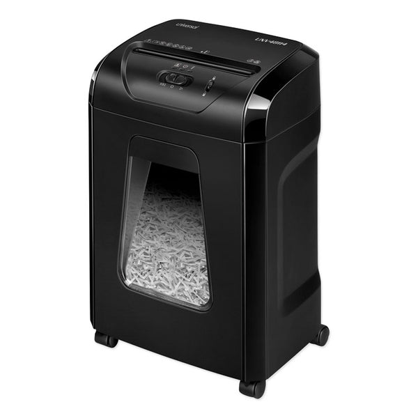 Universal® 48114 Medium-Duty Cross-Cut Shredder, 14 Manual Sheet Capacity (UNV48114)