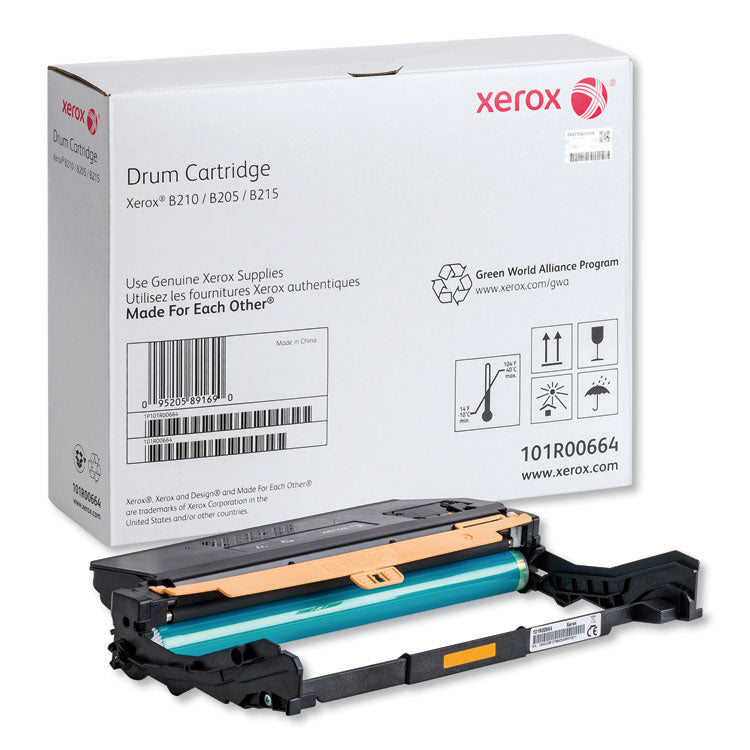 Xerox® 101R00664 Drum Unit, 10,000 Page-Yield, Black (XER101R00664)