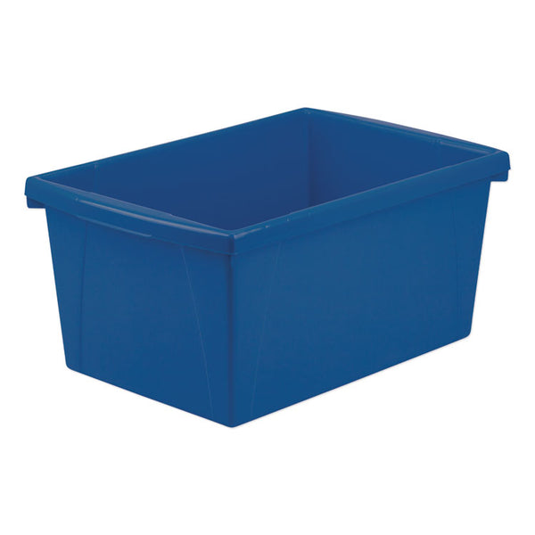 Storex Storage Bins, 5.5 gal, 10.63 x 15.63 x 8, Randomly Assorted Colors (STX61515U06C)