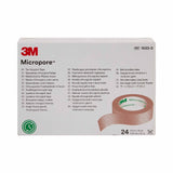 3M™ Micropore™ Medical Tape Tan 1/2 Inch X 10 Yard Paper NonSterile (5838_BX) 24/BX