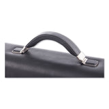 Swiss Mobility Milestone Briefcase, Fits Devices Up to 15.6", Leather, 5 x 5 x 12, Black (SWZ49545801SM) Each