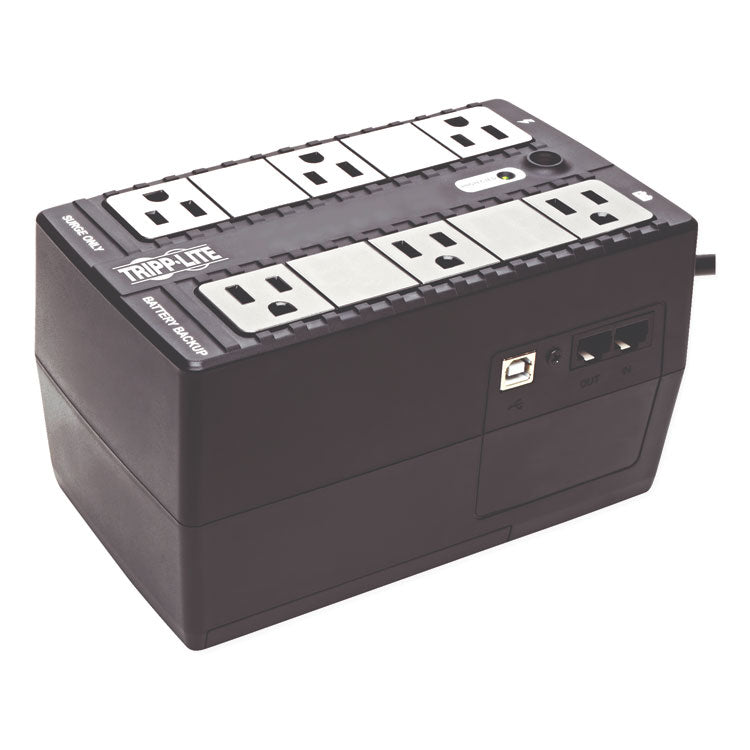 Tripp Lite Internet Office Ultra-Compact Desktop Standby UPS, 6 Outlets, 350 VA, 380 J (TRPINTERNET350U) Each