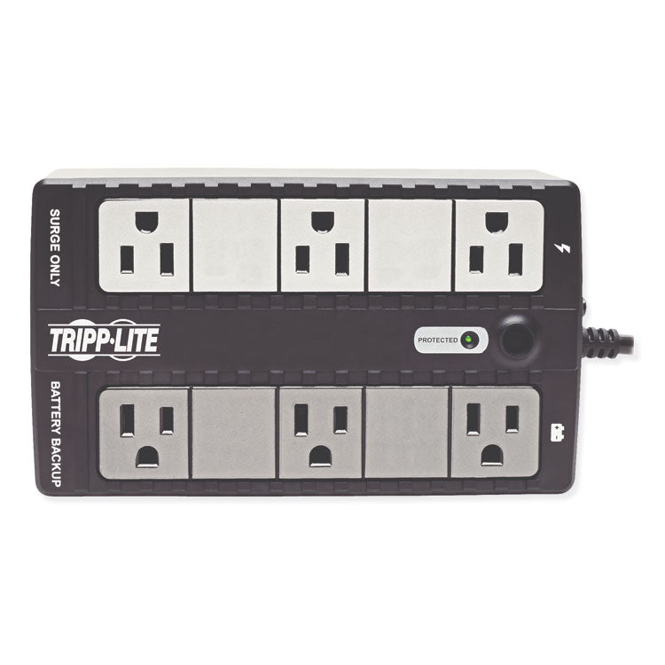 Tripp Lite Internet Office Ultra-Compact Desktop Standby UPS, 6 Outlets, 350 VA, 380 J (TRPINTERNET350U) Each