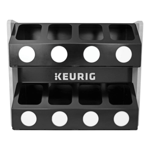 Keurig® Premium K-Cup Pod Storage Rack 8-Sleeve, 16 x 21 x 18, Black (GMT7662) Each