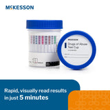 McKesson Drugs of Abuse Test Kit AMP, BAR, BUP, BZO, COC, mAMP/MET, MDMA, MOP300, MTD, OXY, PCP, PPX, TCA, THC (OX, pH, SG) 25 Tests CLIA Waived (1101528_CS) 100/CS