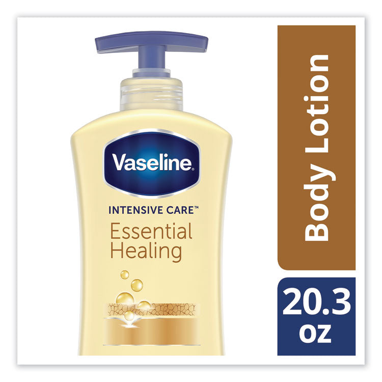 Vaseline® Intensive Care Essential Healing Body Lotion, 20.3 oz, Pump Bottle (UNI07900EA)