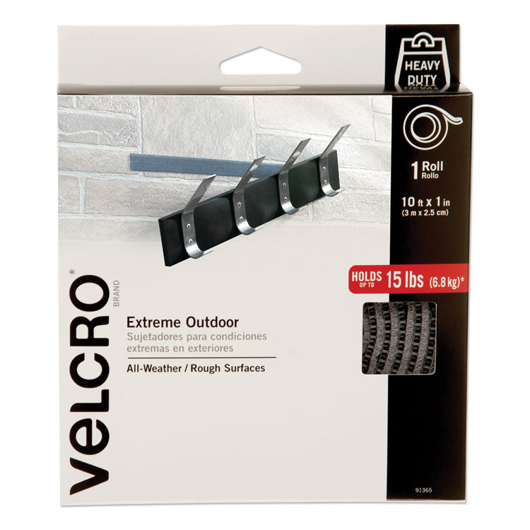 VELCRO® Brand VEK91365 Heavy-Duty Fasteners, Extreme Outdoor ...