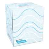 Cascades PRO Signature Facial Tissue, 2-Ply, White, Cube, 90 Sheets/Box, 36 Boxes/Carton (CSDF710)