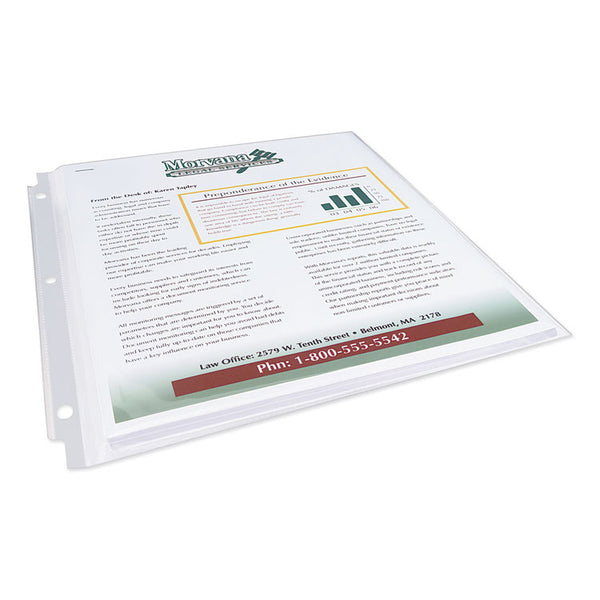 Avery® Multi-Page Top-Load Sheet Protectors, Heavy Gauge, Letter, Clear, 25/Pack (AVE74171)