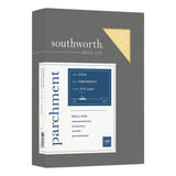 Southworth® Parchment Specialty Paper, 24 lb Bond Weight, 8.5 x 11, Gold, 500/Ream (SOU994C) Box of 500