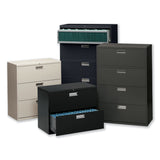 HON® Brigade 600 Series Lateral File, 2 Legal/Letter-Size File Drawers, Black, 36" x 18" x 28" (HON682LP)