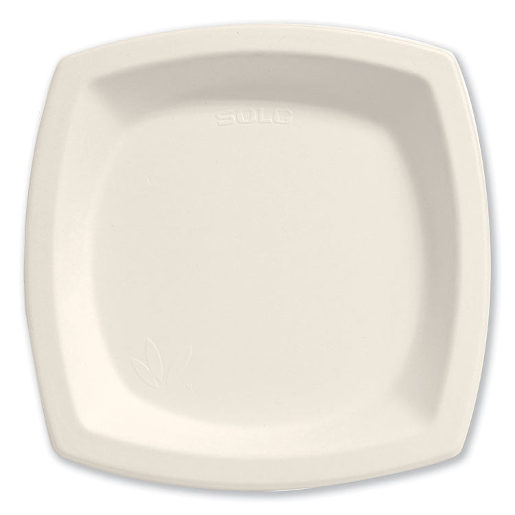 SOLO® Bare Eco-Forward Sugarcane Dinnerware, Plate, 6.7" dia, Ivory, 125/Pack (SCC6PSC2050PK)