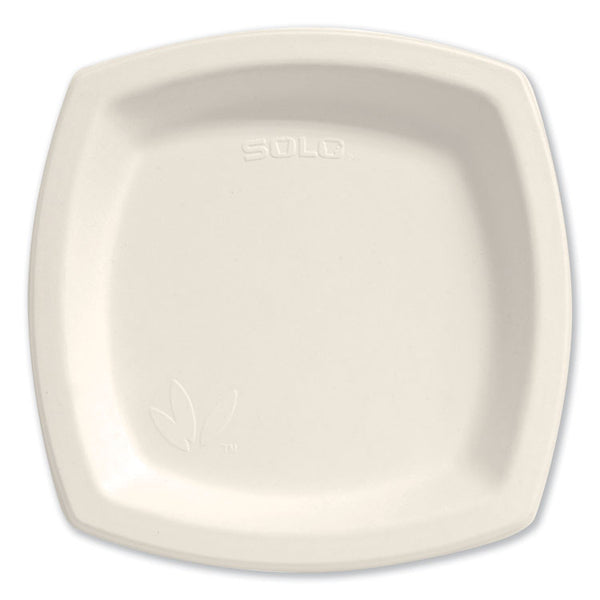 SOLO® Bare Eco-Forward Sugarcane Dinnerware, Plate, 8.25" dia, Ivory, 125/Pack (SCC8PSC2050PK)