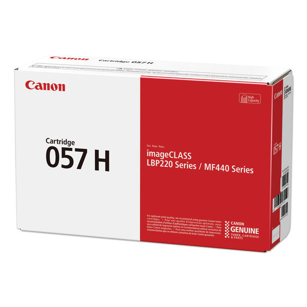 Canon® 3010C001 (CRG-057H) High-Yield Toner, 10,000 Page-Yield, Black (CNM3010C001)