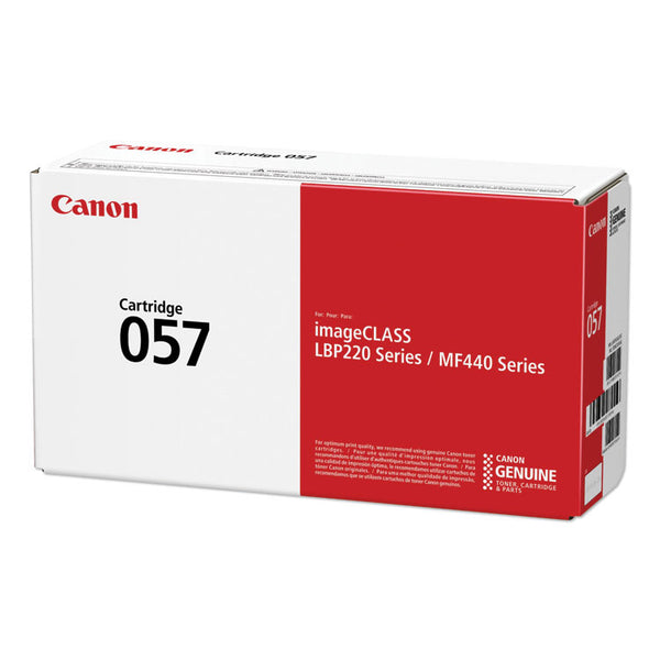 Canon® 3009C001 (CRG-057) Toner, 3,100 Page-Yield, Black (CNM3009C001)
