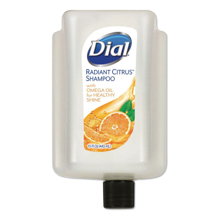 Dial® Professional Radiant Citrus Shampoo Refill for Versa Dispenser, 15 oz, 6/Carton (DIA98954)