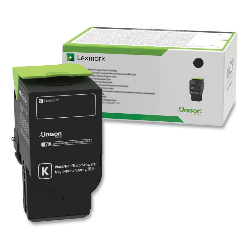 Lexmark™ 78C1XKE Extra High-Yield Toner, 8,500 Page-Yield, Black (LEX78C1XKE) Each