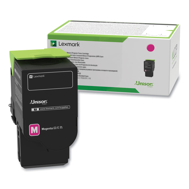 Lexmark™ 78C1XME Extra High-Yield Toner, 5,000 Page-Yield, Magenta (LEX78C1XME) Each