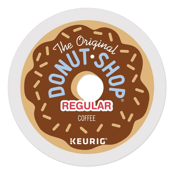 The Original Donut Shop® Donut Shop Coffee K-Cups, Regular, 96/Carton (DIE60052101CT) Case of 96