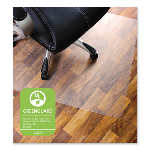 Floortex® Cleartex Ultimat XXL Polycarbonate Chair Mat for Hard Floors, 60 x 60, Clear (FLR1215015019ER)