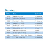 Drawtex® Hydroconductive Wound Dressing 3 X 30 Inch Roll (810641_EA) 1/EA