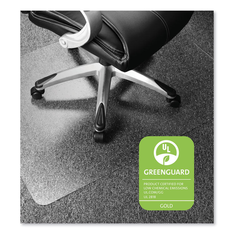 Floortex® Cleartex Ultimat XXL Polycarb Square Office Mat for Carpets, 59 x 79, Clear (FLR1115020023ER) Each