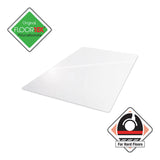 Floortex® Cleartex Ultimat XXL Polycarbonate Chair Mat for Hard Floors, 60 x 60, Clear (FLR1215015019ER) Each