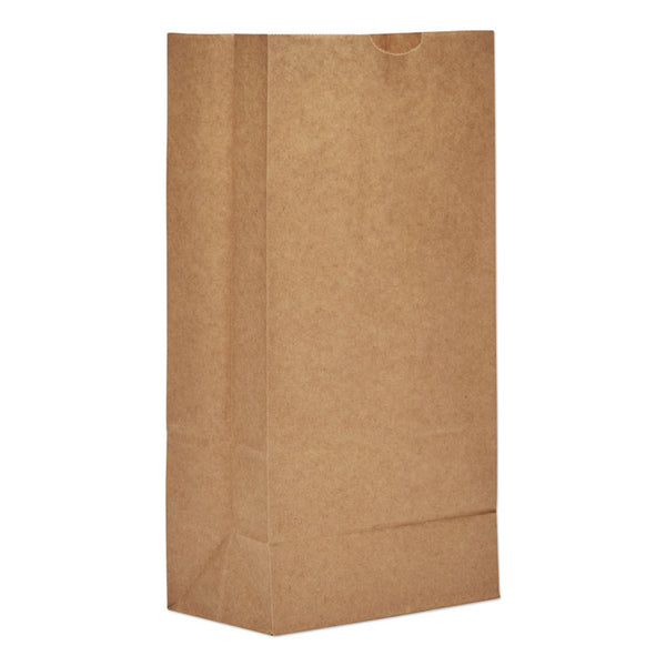 General Grocery Paper Bags, 35 lb Capacity, #8, 6.13" x 4.17" x 12.44", Kraft, 2,000 Bags (BAGGK8)