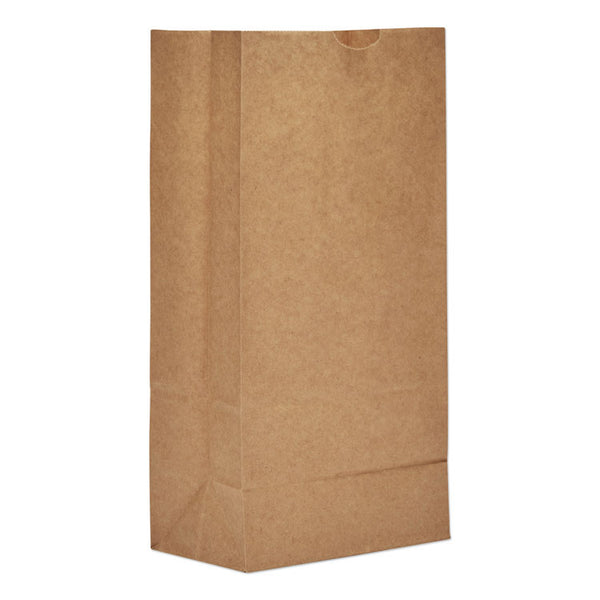 General Grocery Paper Bags, 35 lb Capacity, #8, 6.13" x 4.17" x 12.44", Kraft, 2,000 Bags (BAGGK8) Case of 2000