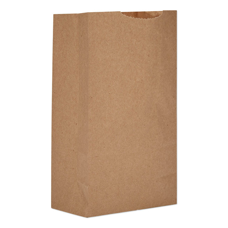 General Grocery Paper Bags, 30 lb Capacity, #3, 4.75" x 2.94" x 8.56", Kraft, 500 Bags (BAGGK3500)