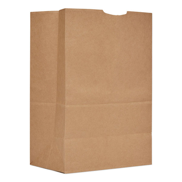 General Grocery Paper Bags, 52 lb Capacity, 1/6 BBL, 12" x 7" x 17", Kraft, 500 Bags (BAGSK1652)