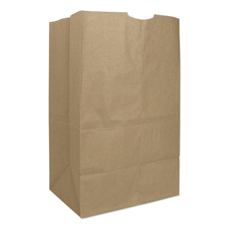 General Grocery Paper Bags, 57 lb Capacity, #20 Squat, 8.25" x 5.94" x 13.38", Kraft, 500 Bags (BAGGX2060S)