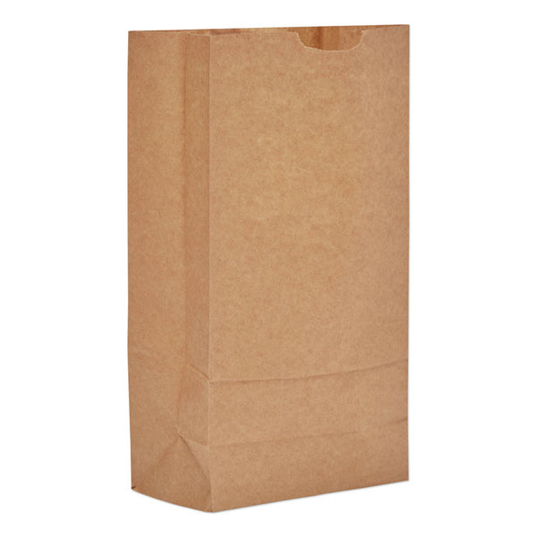 General Grocery Paper Bags, 35 lb Capacity, #10, 6.31" x 4.19" x 12.38", Kraft, 2,000 Bags (BAGGK10)