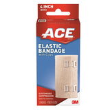 3M™ ACE™ Elastic Bandage 4 Inch Width Clip Detached Closure Tan NonSterile Standard Compression (488156_EA) 1/EA