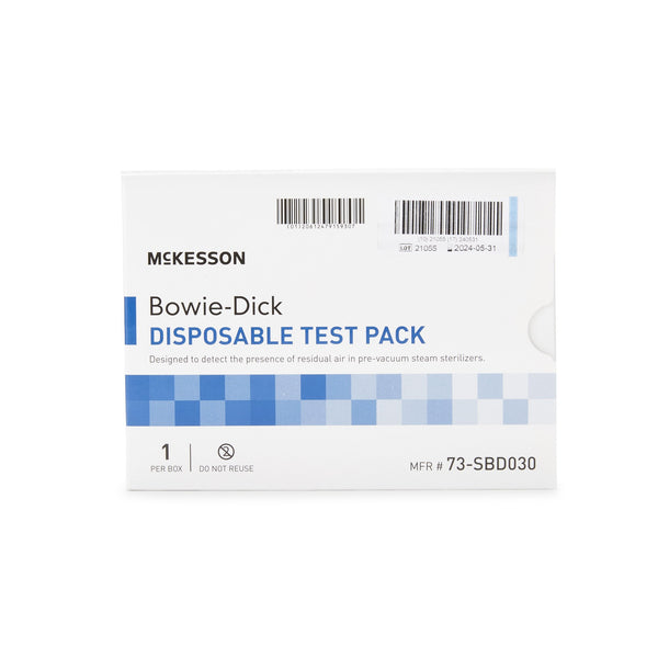 McKesson Sterilization Bowie-Dick Test Pack Steam (524874_EA) 1/EA