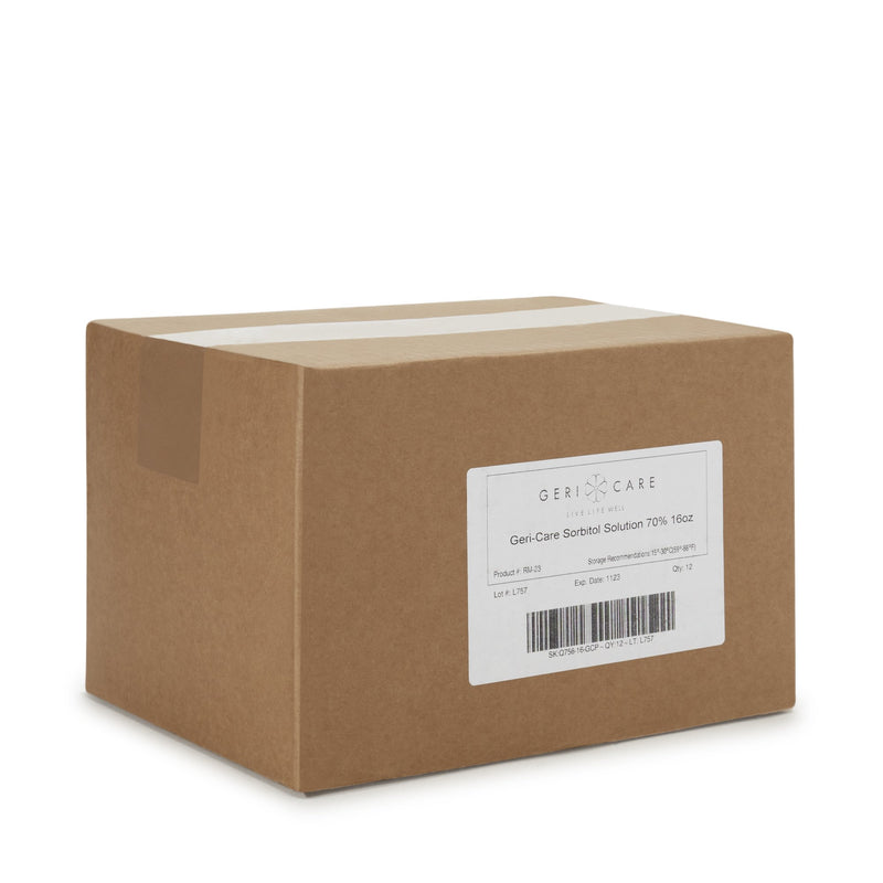 Geri-Care® Diuretic Laxative Liquid 16 oz. 70% Strength Sorbitol (555698_CS) 12/CS