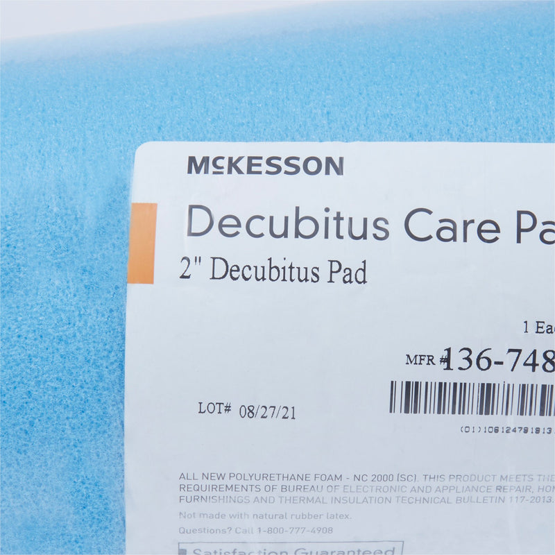 McKesson Mattress Overlay Convoluted Foam 72 L X 33 W X 2 H Inch (929218_EA) 1/EA