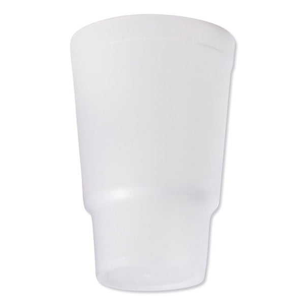 Dart® Foam Drink Cups, 32 oz, White, 16/Bag, 25 Bags/Carton (DCC32AJ20)