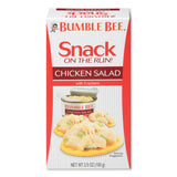 Bumble Bee Snack on the Run Chicken Salad with Crackers, 3.5 oz Pack, 12/Carton (BBYAHF70350) Case of 12