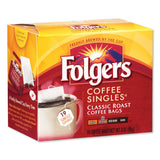 Folgers® Coffee Filter Packs, Classic Roast, 0.16 oz, 19/Pack (FOLPRO29764)